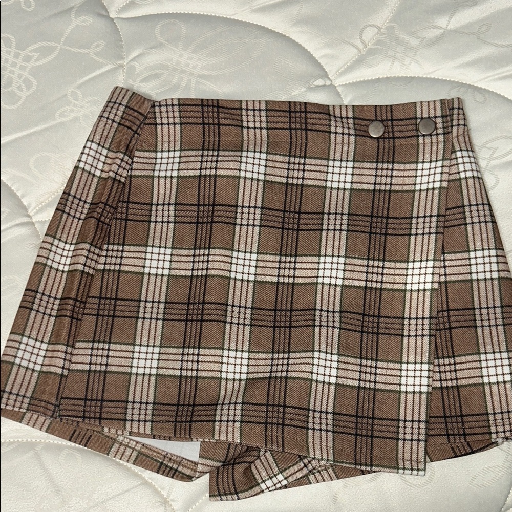Plaid skirt